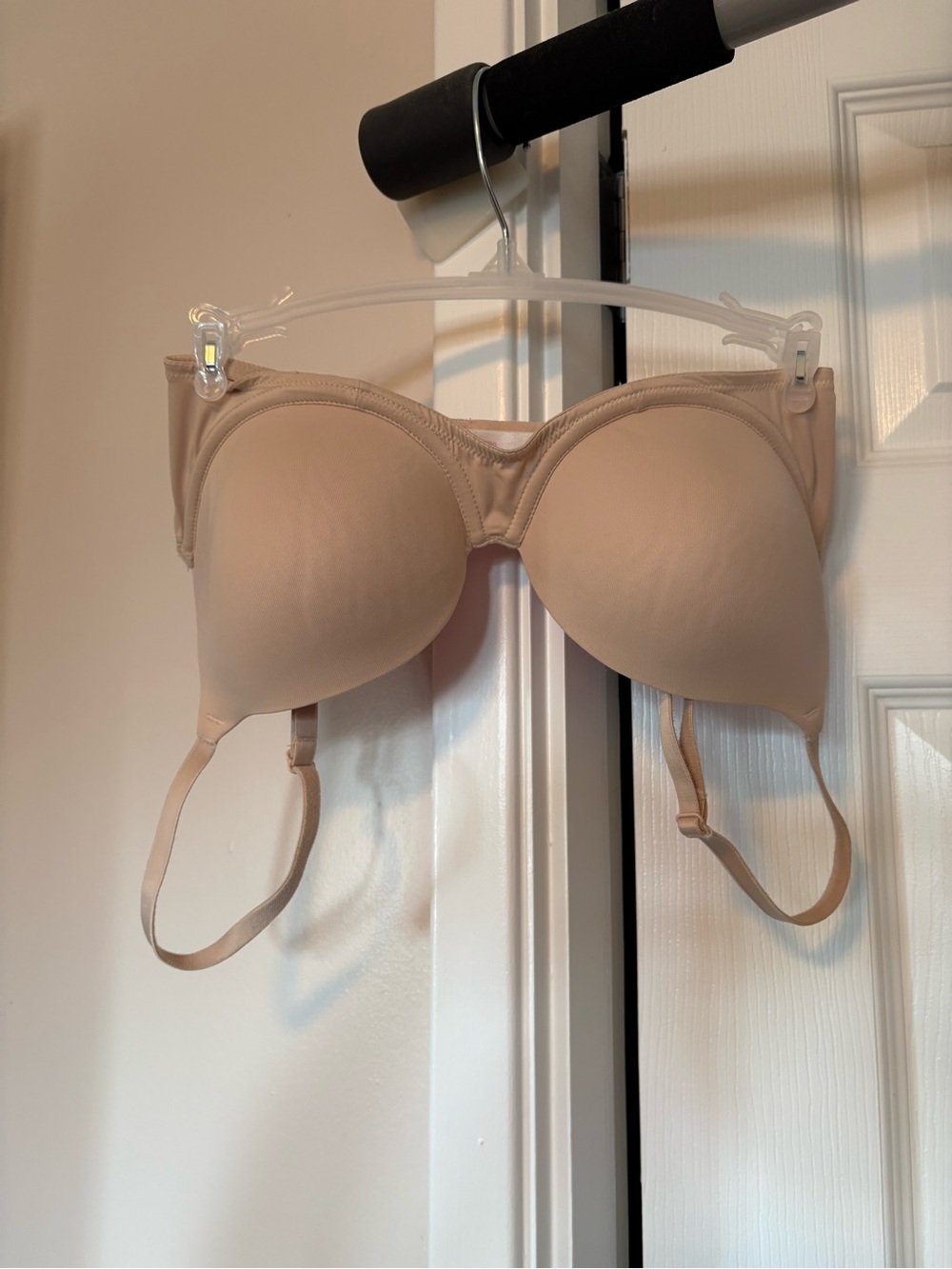 PINK Victoria's Secret Convertible Strapless Bra in Nude